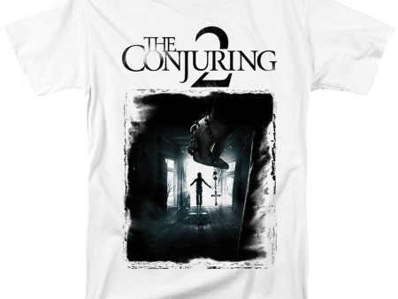 THE CONJURING 2 : POSTER S\S ADULT 100% COTTON 18\1 T-SHIRT White XL Online