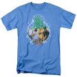 THE WIZARD OF OZ : EMERALD CITY S\S ADULT 100% COTTON 18\1 T-SHIRT Carolina Blue MD Hot on Sale